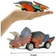 thumbnail image 4 of Coches de juguete de dinosaurio que se pueden tirar hacia atrás, paquete de 6 Juguetes de dinosaurios para niños y bebés de 3 años, juguetes para niños de 3, 4 y 5 años, 4 of 5