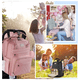thumbnail image 5 of Pañalera Mochila Bebe 7pz Malubero, Rosa Claro, 5 of 5