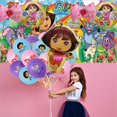 thumbnail image 3 of Dora The Explorer Balloons Birthday Party Supplies Decor Fans Set Decorations Kit, 3 of 6