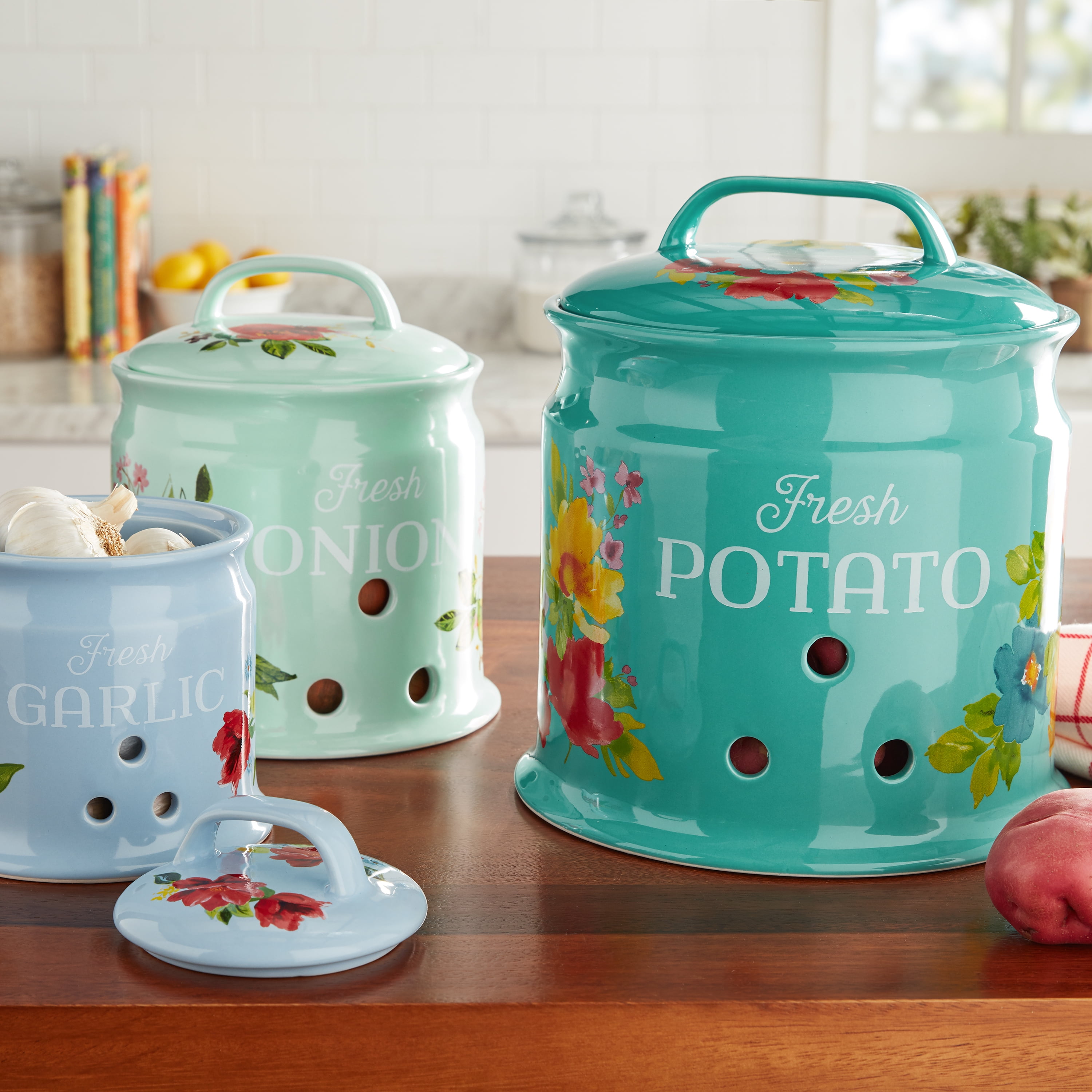The Pioneer Woman Kitchen | Pioneer Woman 5 Cup Square Food Storage | Color: Blue | Size: Os | Leathercraft's Closet