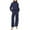 Navy, variant on ameIAEA Sweatsuits Two Piece Sets for Women Long Sleeve Half Zip Pullover Sweatshirt Wide Leg Pants Lounge Set