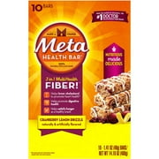 Meta health bar, 1.41 oz, 10 count (choose your flavor)