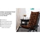 thumbnail image 2 of Cojín para mecedora, Cojín para sillón con respaldo alto, Cojín para sillón de jardín engrosado, Cojín para mecedora 3D, Cojín para mecedora, sillón, asientos de automóvil rosa rojo,, 2 of 5