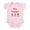 Petal Pink, variant on CafePress - Baby Triathlete 2 Infant Bodysuit - Baby Light Bodysuit, Size Newborn - 24 Months