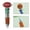 A, variant on 1-Pack 4-in-1 Multicolor Sports-Themed Ballpoint Pen, 0.5mm Retractable Shuttle Pen, Cute Multi-Color Pen for Journaling and Note-Taking (Tennis)