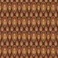thumbnail image 1 of Ahgly Company Machine Washable Indoor Square Transitional Orange Area Rugs, 6' Square, 1 of 7