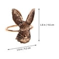 thumbnail image 2 of unbranded 6Ud Para Servilletas Con De Dorado Reutilizables Para Festiva, 2 of 8