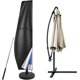 thumbnail image 1 of Parasol protective cover with rod, cover for parasol 2m to 3m Large parasol protective cover, UV protection, weatherproof, windproof and snowproof, 26, 1 of 5