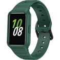thumbnail image 1 of MYKOMI Compatible with Samsung Galaxy FIT3 Rugged Bumper Case with Band, Sport Silicone Protective Case for Samsung Galaxy FIT 3 Smart Watch for Women Men, 1 of 7