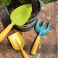 thumbnail image 3 of Kids Gardening Tools Set, 3 Pcs Mini Gardening and Planting Kit Ergonomic Handle Gardening Work Set, 3 of 5