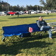 thumbnail image 3 of Renwick 6 Seats Portable Folding Bench for Sports Camping, Blue, 3 of 8