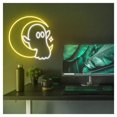 thumbnail image 2 of Letrero De Neón Luna Fantasma, Ideal Para Halloween, Perfecto Para Decorar La Pared Tu Habitación, El Dormitorio 50cm, 2 of 3