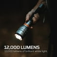 thumbnail image 3 of Nebo Davinci Powerful 12000 Lumen Rechargeable and Waterproof Handheld Flashlight, 3 of 7