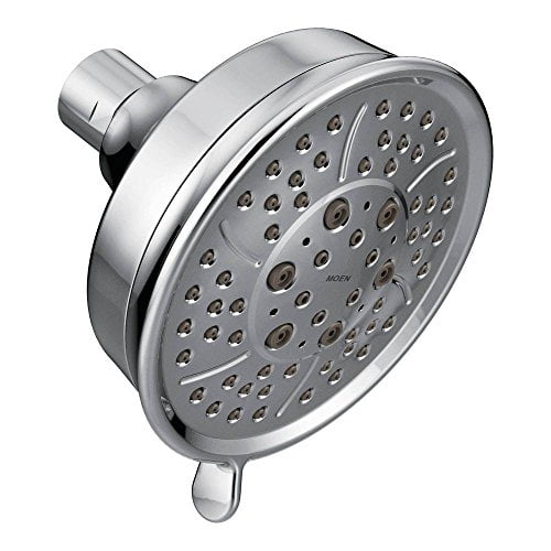 Moen 3638 Four-Function 4-3/8-Inch Diameter Showerhead, Chrome