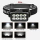 thumbnail image 2 of COB LED Headlamp USB Rechargeable Headlight Torch Work Light Bar Head Band Lamp, 2 of 5