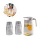 thumbnail image 3 of Hervidor De Agua Con Diseño Semitransparente, Hervidor De Agua Con Cuerpo De Cristal Con 4 Tazas, Contenedor De Agua Resistente A Altas Temperaturas Serendint HA016912-00, 3 of 6