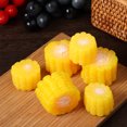 thumbnail image 3 of MasteelfCA 6pcs Artificial Corn Cut Props Realistic Food Props Fake Corn Slices Kids Toys Display Decorations, 3 of 8