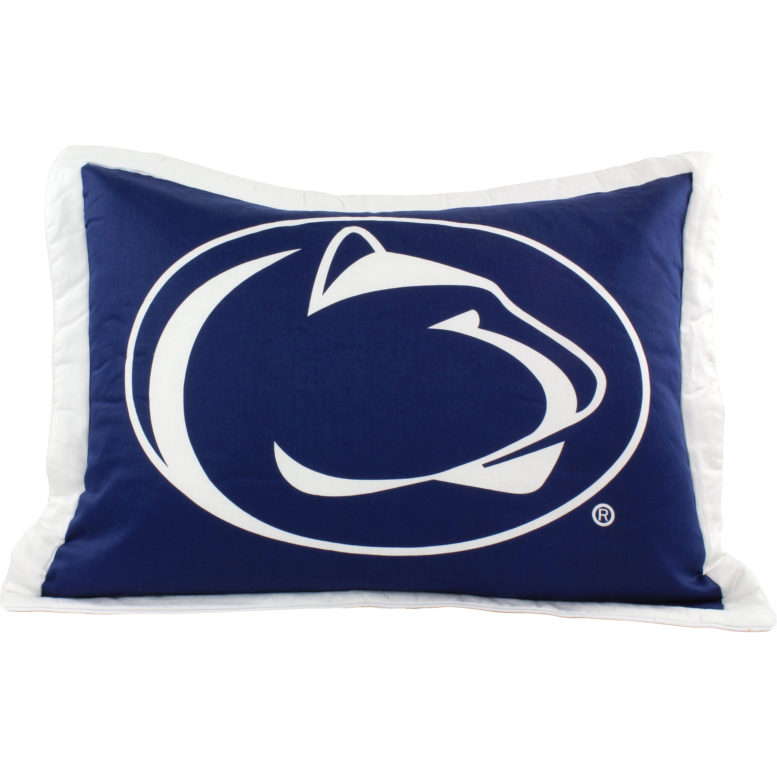 Penn State Nittany Lions 3 Pc Reversible Cotton Comforter Set, 1 Comforter, 2 Shams, King