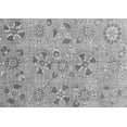 thumbnail image 1 of Ahgly Company Indoor Rectangle Abstract Gray Modern Area Rugs, 3' x 5', 1 of 4