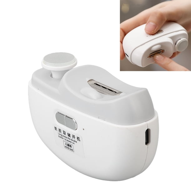 Cortador Eléctrico de la Uaña, Corta de Clavos Eléctrico Seguro Autico Recargable Para La Cama