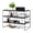 Black, variant on YOYTOO Desk Shelf Organizer, 3 Tier Desktop Organizers Storage Shelves Tabletop Bookshelf for Home Office, White
