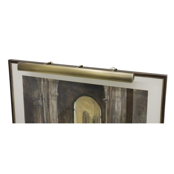 House of Troy T36-71 Traditional Picture Light, 36, Antique Brass