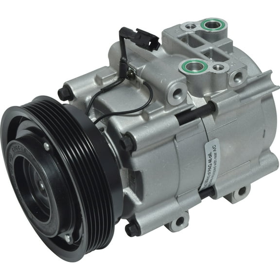 New UAC CO 10921C A/C Compressor -- HS18 Compressor Assembly Fits select: 2003-2004 HYUNDAI SANTA FE GLS/LX, 2004-2006 KIA AMANTI