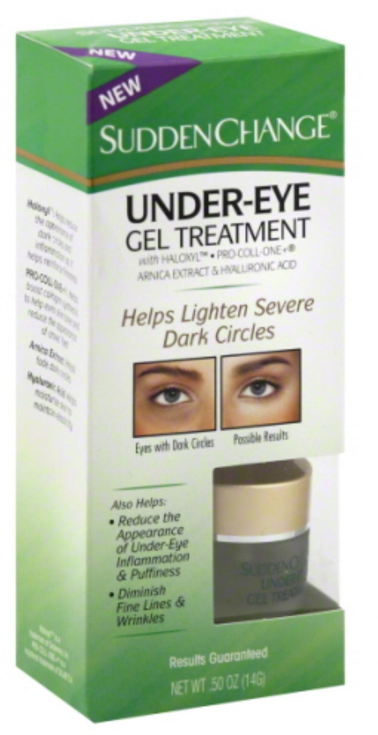 2 Pack - Sudden Change Under-Eye Gel Treatment 0.50 oz 75g Lucas Papaw Ointment Multifunctional Lip Protector Moisturizing Lip Balm Diaper Rash Cream Papaya Skin Rash Cream