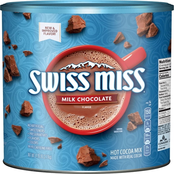 Swiss Miss Milk Chocolate Flavor Hot Cocoa Mix 4.7 lbs.