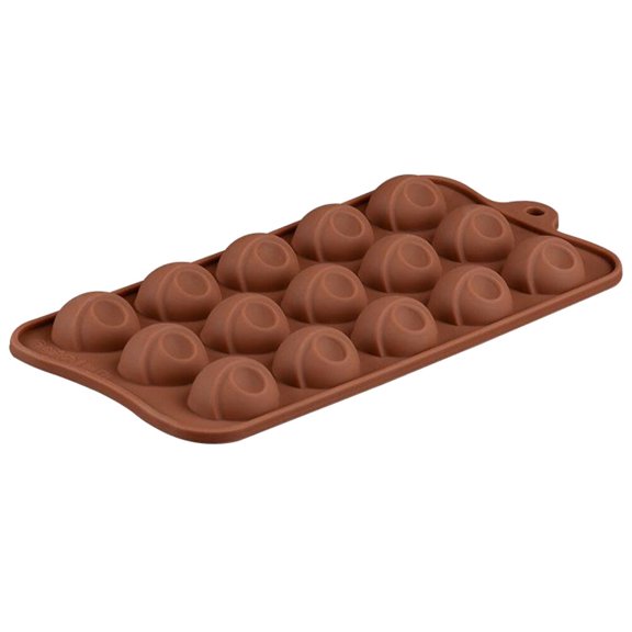 LOLIPPYY Silicone Mold for Coffee Half Sphere Shape Baking Cake Chocolate Candy Nonstick Flexible Mold