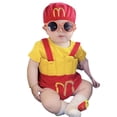 thumbnail image 1 of Conjunto de trajes de Mc Donald's para bebé de 3 piezas, 1 of 5