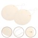 thumbnail image 2 of 2 Sets of Round Blank Boards DIY Hanging Wooden Boards Wood Circles Sign for Crafts Wood Signs, 2 of 4