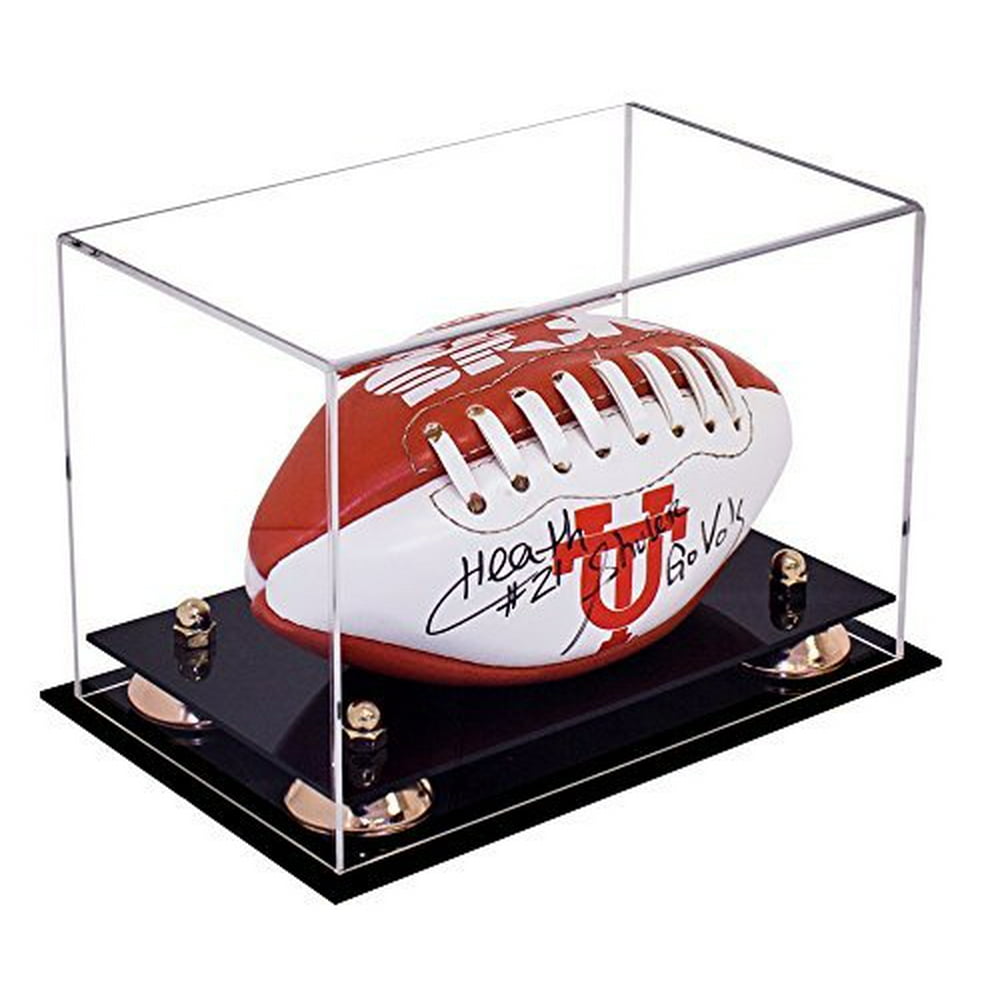 Clear Acrylic MINI Miniature (not full size) Football Display Case