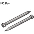 thumbnail image 3 of czcpp-Finishing Nails 150pcs 25mm 1 Inch Hand-Drive Hardware Carbon Steel Nail Lost Head Nails, Silver, 3 of 4
