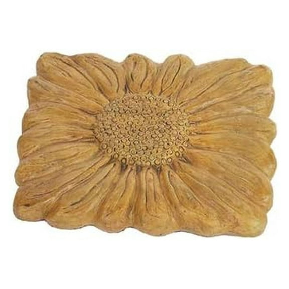 Sq. Stepping Stone- 2" Tall x 19" sq- Autumn Wheat