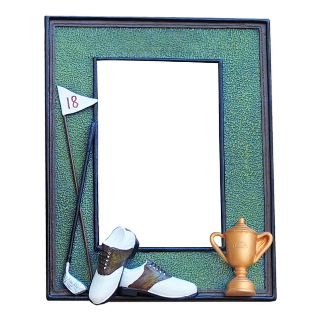 lingqin Golf Photo Frame DIY Decoration Tabletop Display for Home Tabletop Golfer 6 Inch Vertical