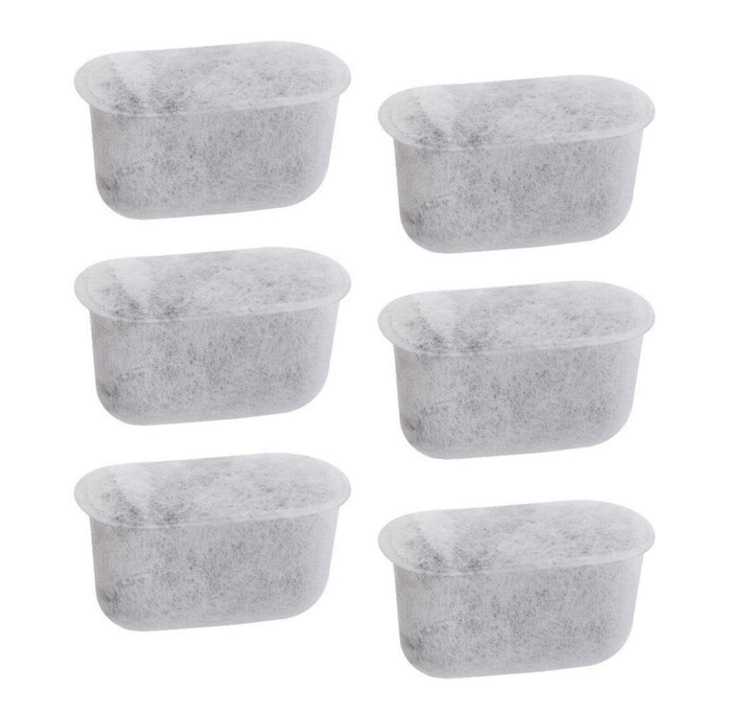 6 Pcs Replacement Activated Charcoal Water Filters for Cuisinart Coffee