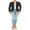 Black, variant on Women's Casual Solid Office Work Wear Long Sleeve Fitted Open Front Blazer Jacket