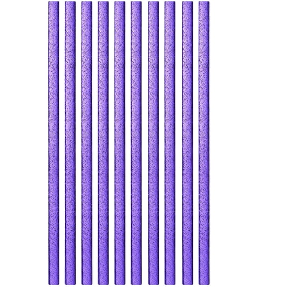 Reusable Plastic Flash Cup Straw, Glitter Coated Drinking Tube for Tumblers and Glasses, Eco Friendly Smoothie Straw for Home and Party Use
