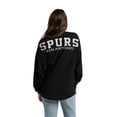 thumbnail image 2 of Unisex Fanatics  Black San Antonio Spurs Spirit Jersey Long Sleeve T-Shirt, 2 of 2
