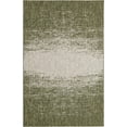thumbnail image 3 of Unique Loom Outdoor Modern Collection Area Rug - Ombre (6' 1" x 9' Rectangle Green/Ivory), 3 of 7