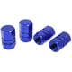 thumbnail image 2 of Car Styling Tires Valve Blue Colour Aluminum Air Caps Universal 4Pcs, 2 of 4