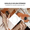 thumbnail image 3 of 5 juegos de cuerdas de ukelele universales de 21/23/26 pulgadas, cuerdas de nailon resistentes, 3 of 6