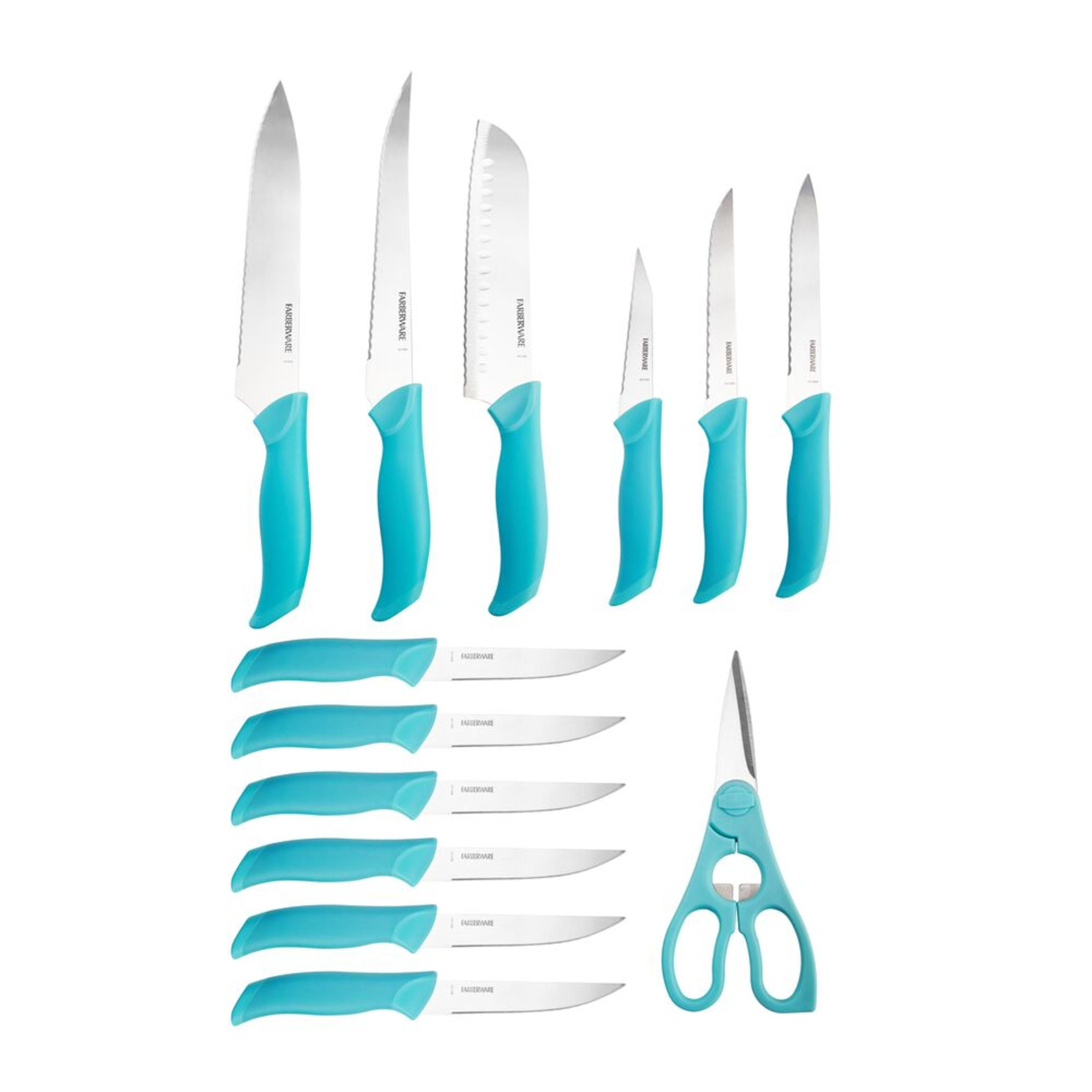 Farberware Knife Set 14 Pc for Sale in Somerset, TX - OfferUp