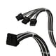 thumbnail image 1 of Cable de alimentación LINKUP AVA 600 W PCIE 5.0 16 pines (12+4) 70 cm negro, 1 of 8