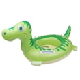thumbnail image 3 of Anillo de natación inflable con asa, círculo flotante para bebés, lindo círculo de natación de dinosaurio para fiestas acuáticas en la playa y la piscina en verano, 3 of 8