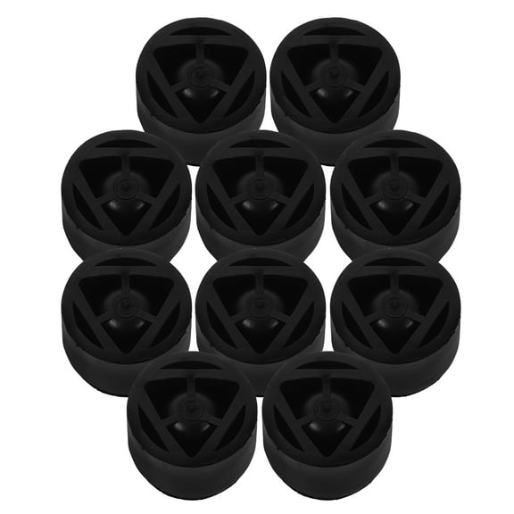10Pcs Black Engine Cover Mounting Rubber Grommets for Car Vibration Reduction and Engine Protection