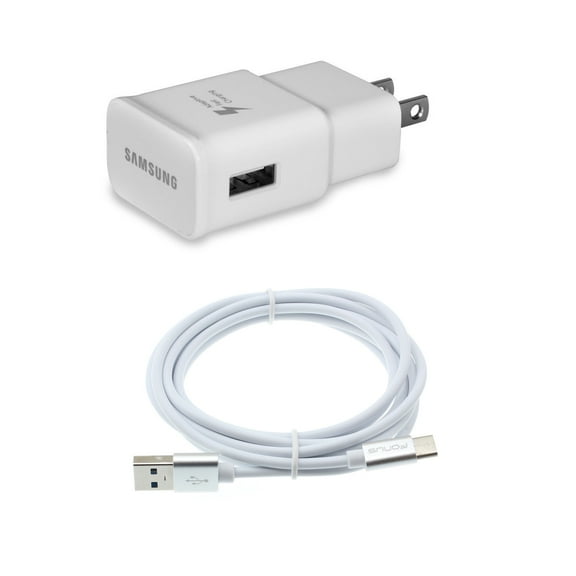 Type-C Fast Home Charger for Alcatel 3V (2019) Phone - 6ft USB Cable Quick Power Adapter Travel Wall AC Plug Cord Wire E7A