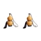 thumbnail image 2 of Yuarrent Jug Gourd Bottle with tassel Rope Large Hip Capacity for Outdoor 250 ml 13-15 cm 2piezas, 2 of 6