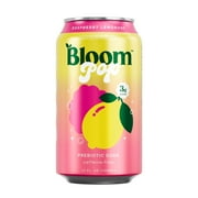Bloom Nutrition Pop Prebiotic Soda, Raspberry Lemon, 12 fl oz Can